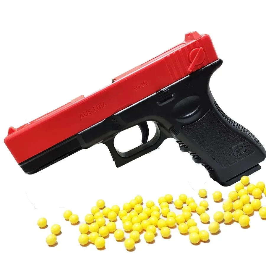Manual Loading Pistol G17 Soft Bullets Foam Handgun Airsoft Toys Gun CS Shooting Games Weapons Outdoor Sports Gift for Boys - Image 2