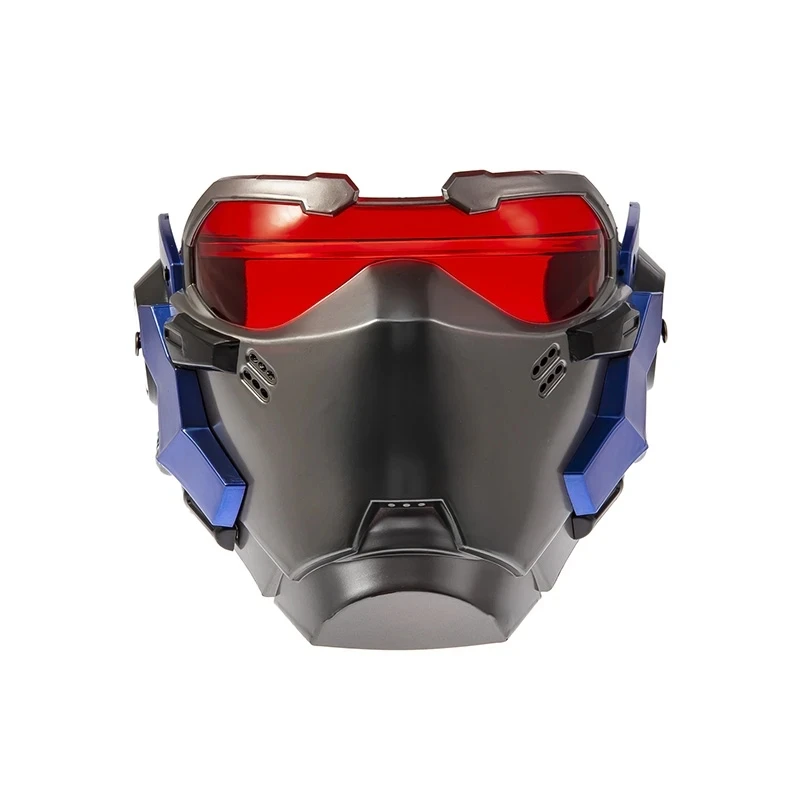 Overwatch Soldier 76 Masks With LED Luminous Cosplay Soldier76 Mask With Light Soldier 76 Costume Without Battery ABS Plastic - Image 6
