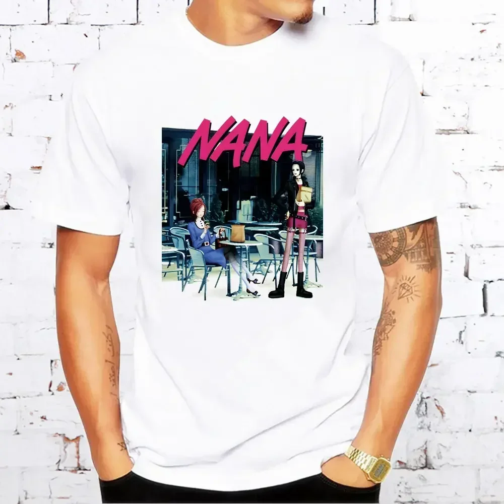 Black Stones NANA Osaki Japanese Anime Short Sleeve Cool Camiseta T Shirt Men T Shirt Summer Fashion Funny T-shirt