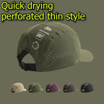 Summer Thin Breathable Mesh Baseball Caps for Men and Women Outdoor Camping Leisure Sun Protection Quick-drying Hiking Hats